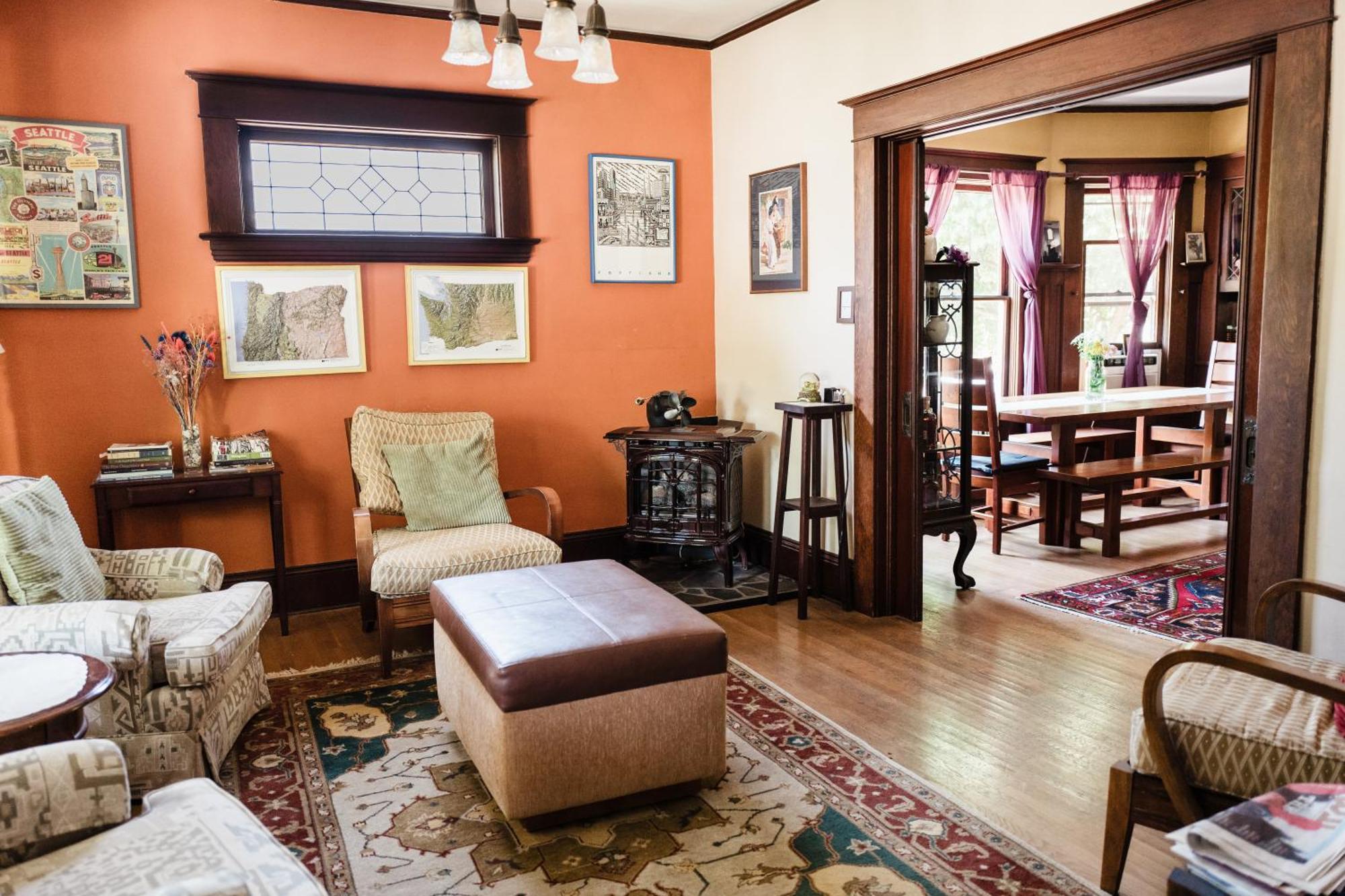 Southeast Portland Comfy & Eclectic Craftsman Home Eksteriør bilde